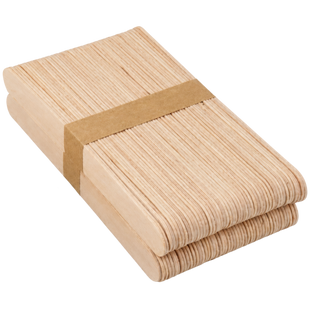 Spatule din lemn pentru ceară, 100 buc. SPATULE100 foto