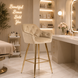 Высокий стул Mebel Elite Salem Beige, 53 x 58 x 105 см 5727570 фото 2