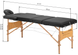 Masa pentru masaj Balance Lux 3 Segment 155280 (Black/Natural) 155280 foto 2