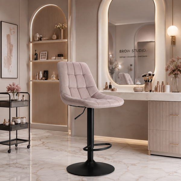 Scaun &icirc;nalt reglabil Mebel Elite Arcos 2 Pink, 45 x 42 x 91&ndash;112 cm 5727608 foto