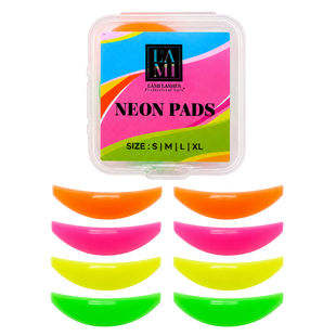 Силиконовые валики для ламинирования ресниц LAMI LASHES Neon Effect, S&ndash;XL NEONSXL фото