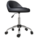 Taburet profesional cu spătar HomCom 503-026V00BK, negru/argintiu 5883978 foto 1