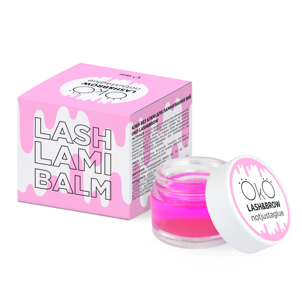 OKO Adeziv fără adeziv pentru laminarea genelor Lash Lami Balm 15 ml notjustglue foto