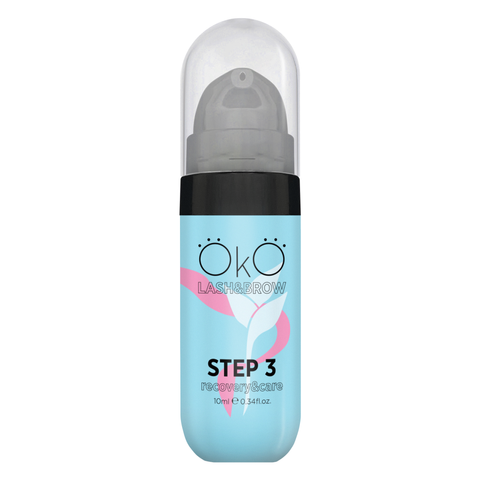 OKO STEP 3 CARE&RECOVERY Solutie pentru laminare a genelor și sprâncenelor 10 ml OKO-00-006-10 foto