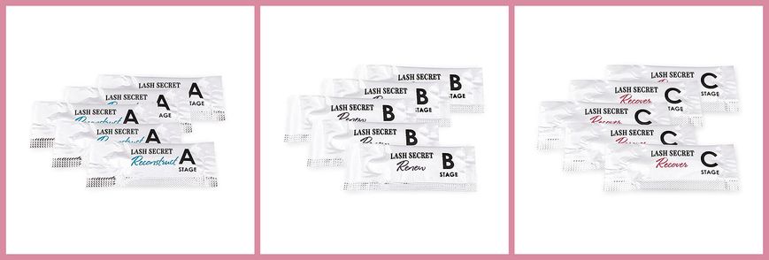 Premium-Set pentru laminare Lash Secret KIT LASH SECRET foto