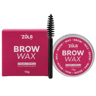 Воск для фиксации бровей ZOLA Brow Wax, 15 г ZBRWX15 фото