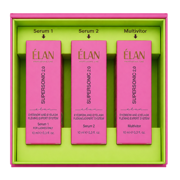 Set pentru laminarea (flexing) spr&acirc;ncenelor și genelor SUPERSONIC 2.0 PINK ELAN 2514630 foto