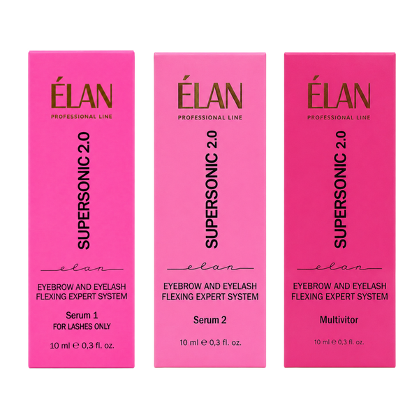 Set pentru laminarea (flexing) spr&acirc;ncenelor și genelor SUPERSONIC 2.0 PINK ELAN 2514630 foto