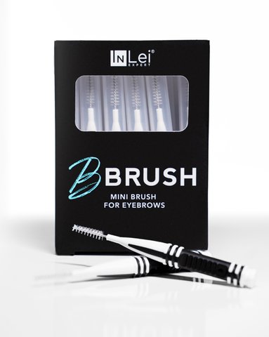 InLei B-BRUSH – mini-periute pentru sprâncene 12 buc. B-BRUSH foto