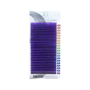 Ресницы iBeauty Фиолетовые MIX CC/0.10/8-10-12-14 mm 02147895 фото