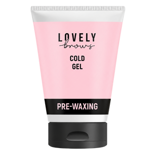 Охлаждающий гель до депиляции Lovely Brows Pre Waxing Cold Gel, 50 мл GELPREW фото