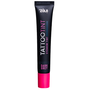 Vopsea ZOLA Tattoo Tint Dark Gray, 15 ml TAATO1 foto