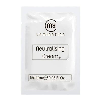 Soluție pentru laminare 2 Neutralising Cream+ MY LAMINATION 1.5ml NEUTRALISING foto