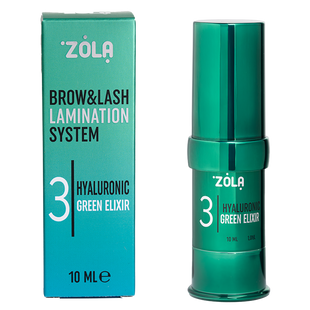 Soluție pentru laminare 03 Hyaluronic Green Elixir LAB, ZOLA 9644730 foto