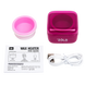 Mini topitor de ceară roz ZOLA Z/MINIWAX foto 4