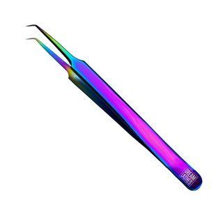Penseta Curbata Rainbow L 90&ordm; Dream-Lashes (&icirc;n tub) DLCC foto
