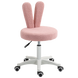 Регулируемый косметологический стул HomCom 921-875V00PK Pink, розовый 5880519 фото 1