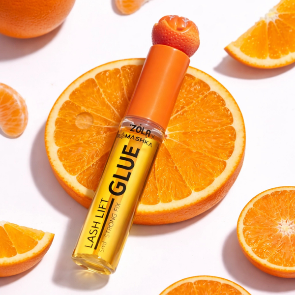 Adeziv pentru laminarea genelor ZOLA x Romashka Orange Lash Lift Glue Strong Fix, 5 ml ZOLASTRONG foto