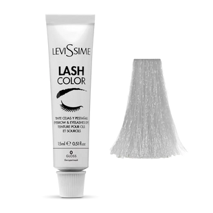 Vopsea pentru gene și spr&acirc;ncene LeviSsime Lash Color 0 Gloss 15 ml LGLOSS foto