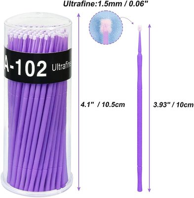 Microbrush Violet (tub) 100 buc MB-114 foto