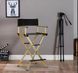 Scaun pliabil Activeshop 123776 Gold/Black, auriu/negr 5779933 foto 2