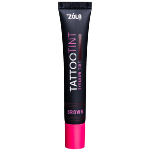 Vopsea ZOLA Tattoo Tint Brown, 15 ml TAATO4 foto