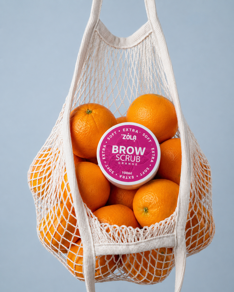 Скраб для бровей ZOLA Extra Soft Orange, 100 мл ORANGESCRUB фото